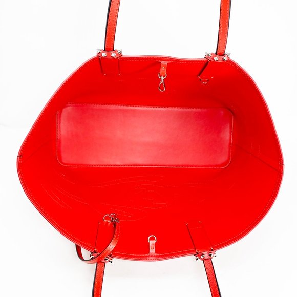 Christian Louboutin Cabata Patent Logo Leather Bag - Picture 6 of 10